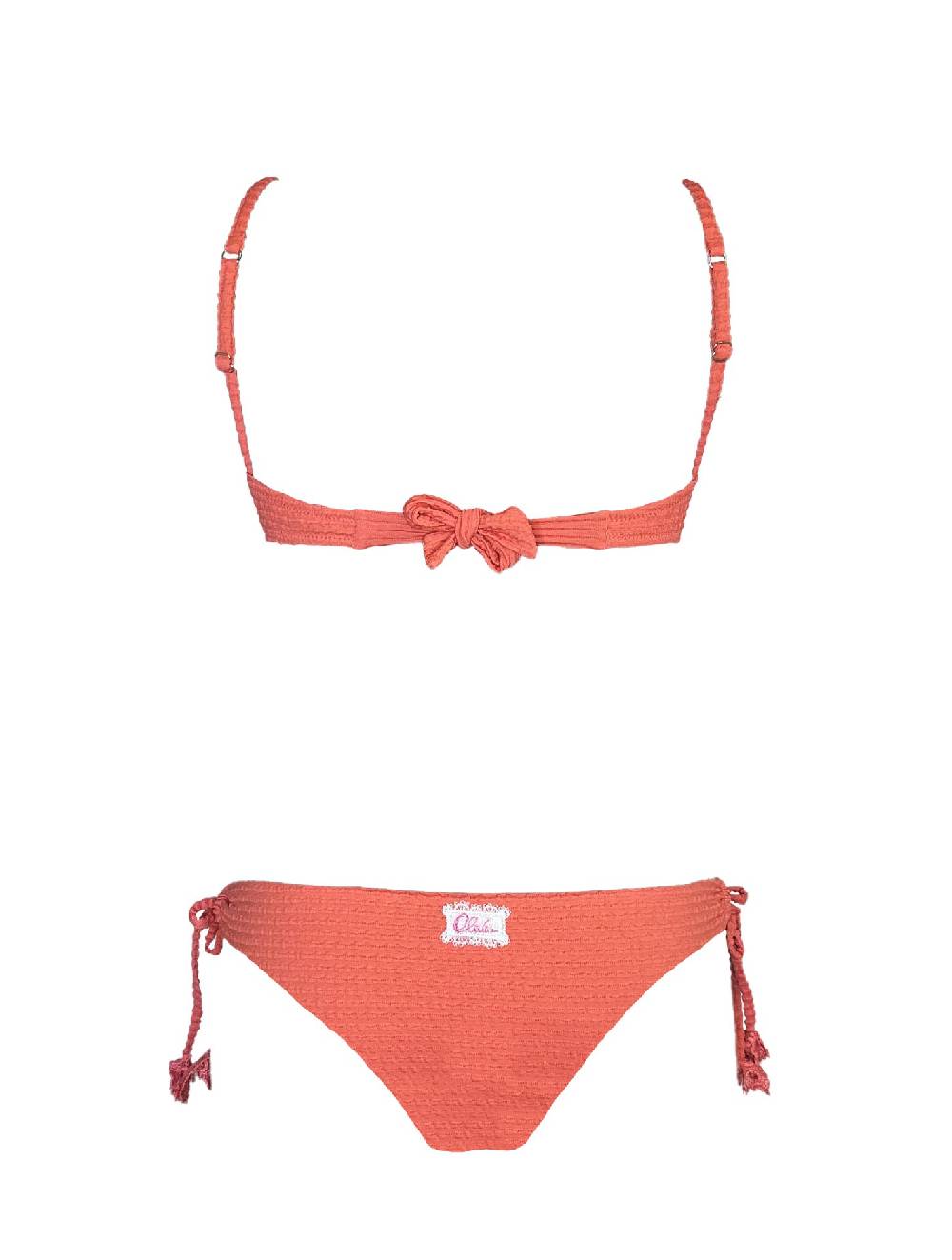 Olivia Gold Reggiseno balconcino + Slip con coulisse Italy