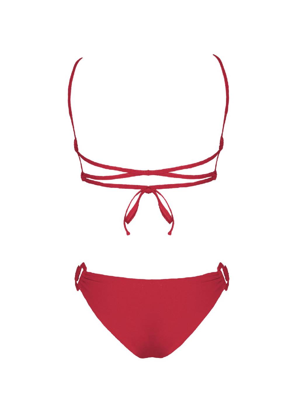 Olivia Gold Intero con accessori sui fianchi In Linea