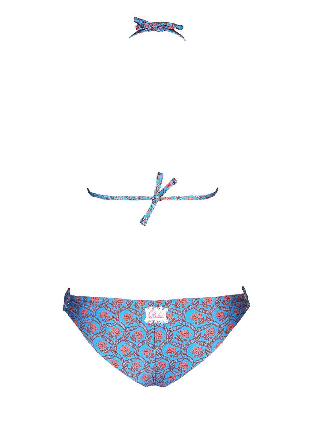 Olivia Gold Reggiseno triangolo + Slip con accessori Vendita