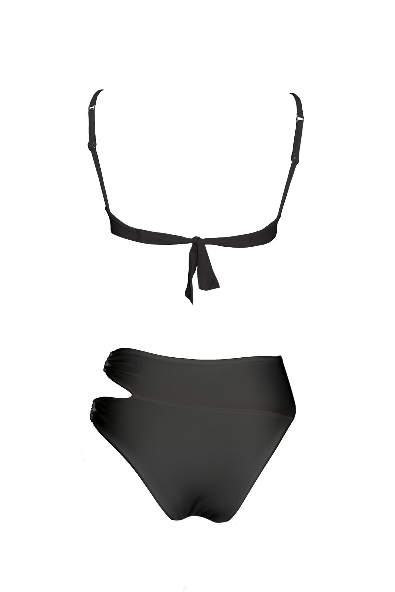 Olivia Gold Reggiseno canotta + Slip a vita alta con accessori Hotsell