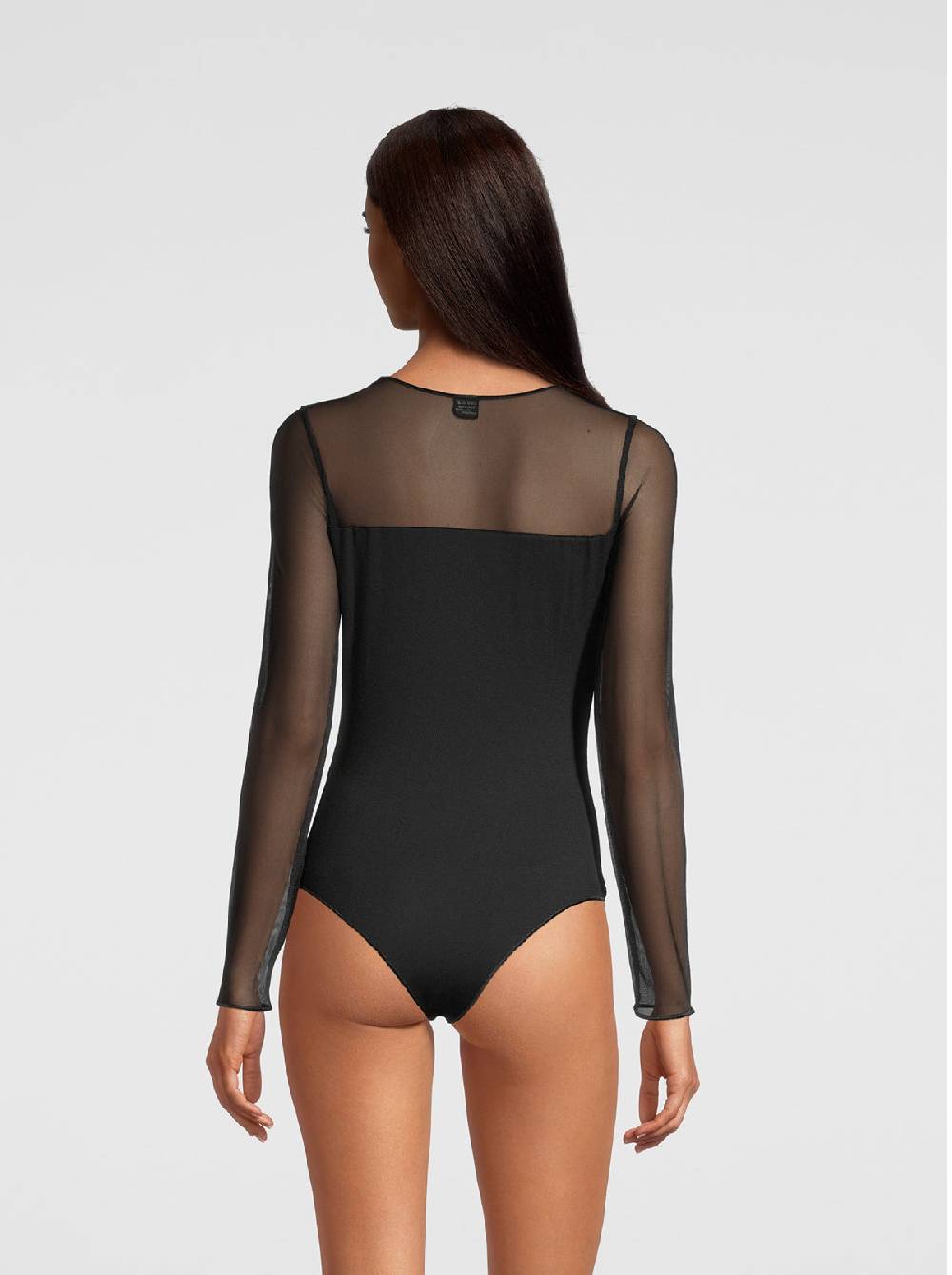 Oscalito Body maniche lunghe con inserto macramè 1388 Affare Del Giorno