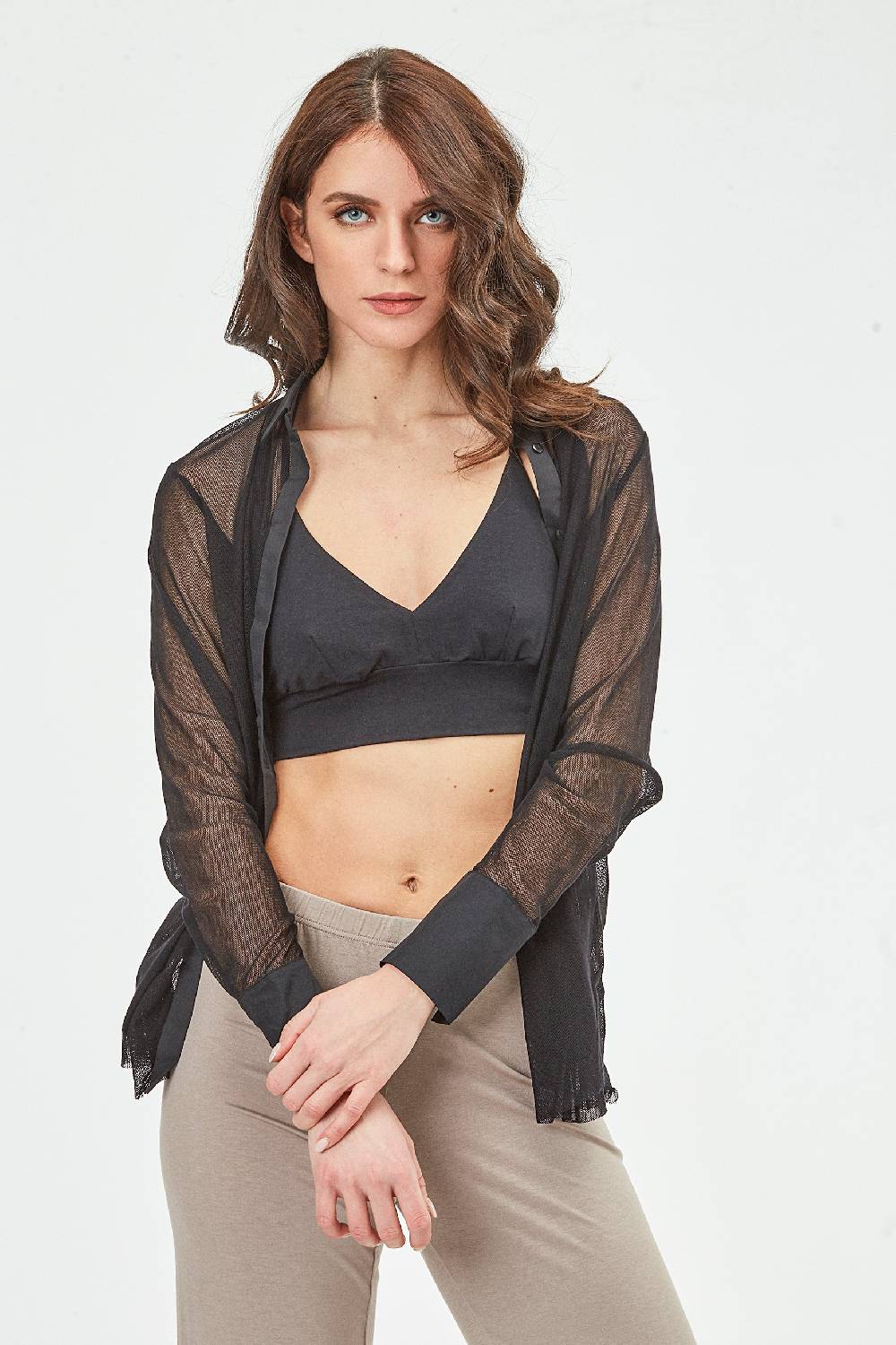 Oscalito Bralette in Cotone Makò Egiziano 4529 Online