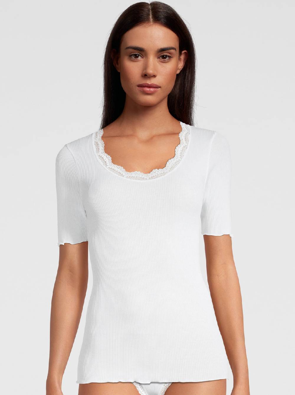Oscalito T-shirt Filoscozia con Pizzo Leavers 3164 Promozione Limitata