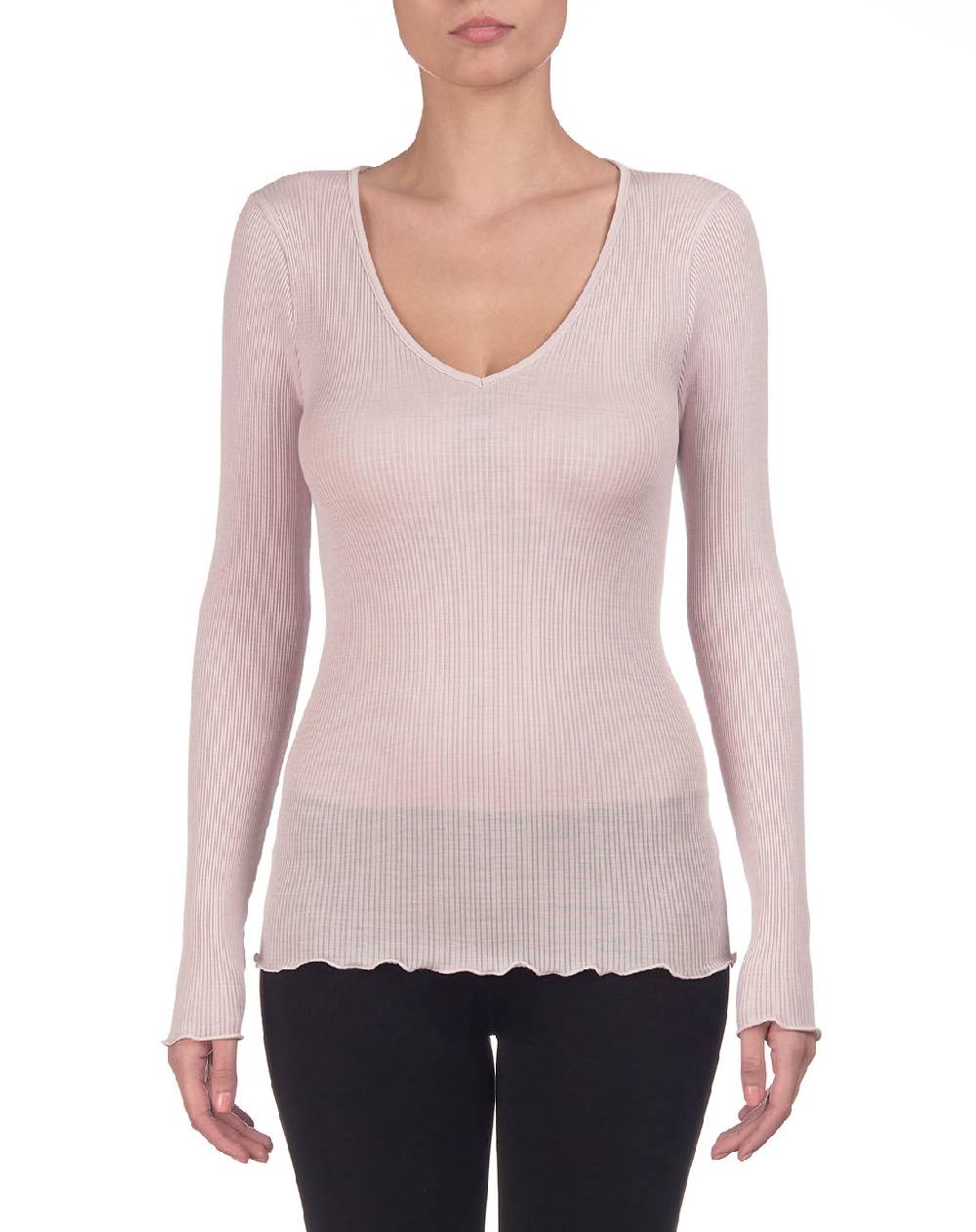 Oscalito Maglia maniche lunghe scollo a V 3486 Grande vendita