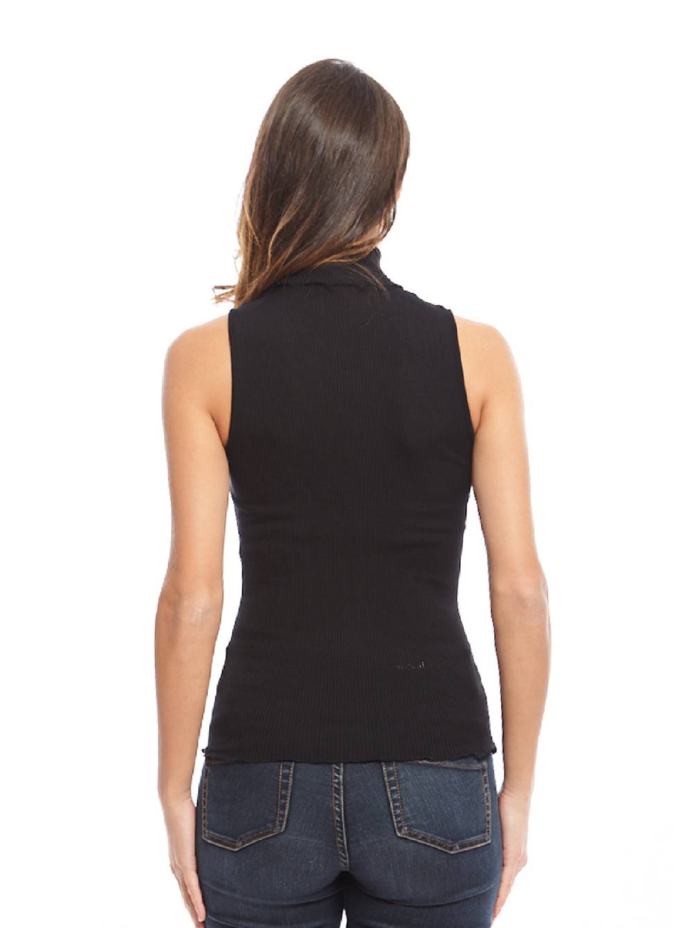Oscalito Dolcevita senza maniche Lana e Seta 3427 Sconti VIP