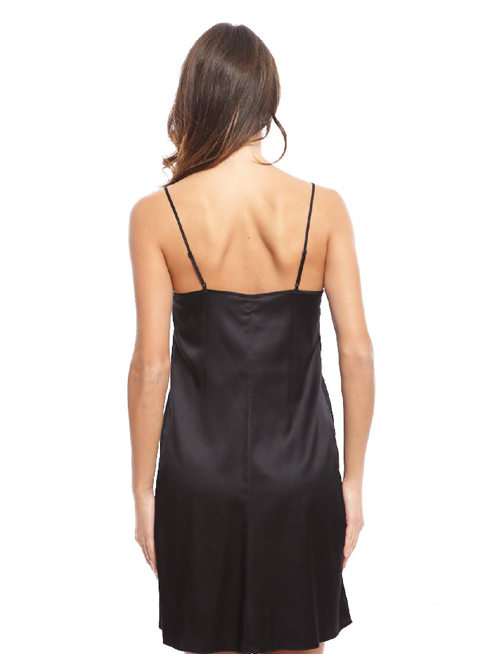 Oscalito Camicia da Notte in Pura Seta Stretch 10304 Prezzo basso