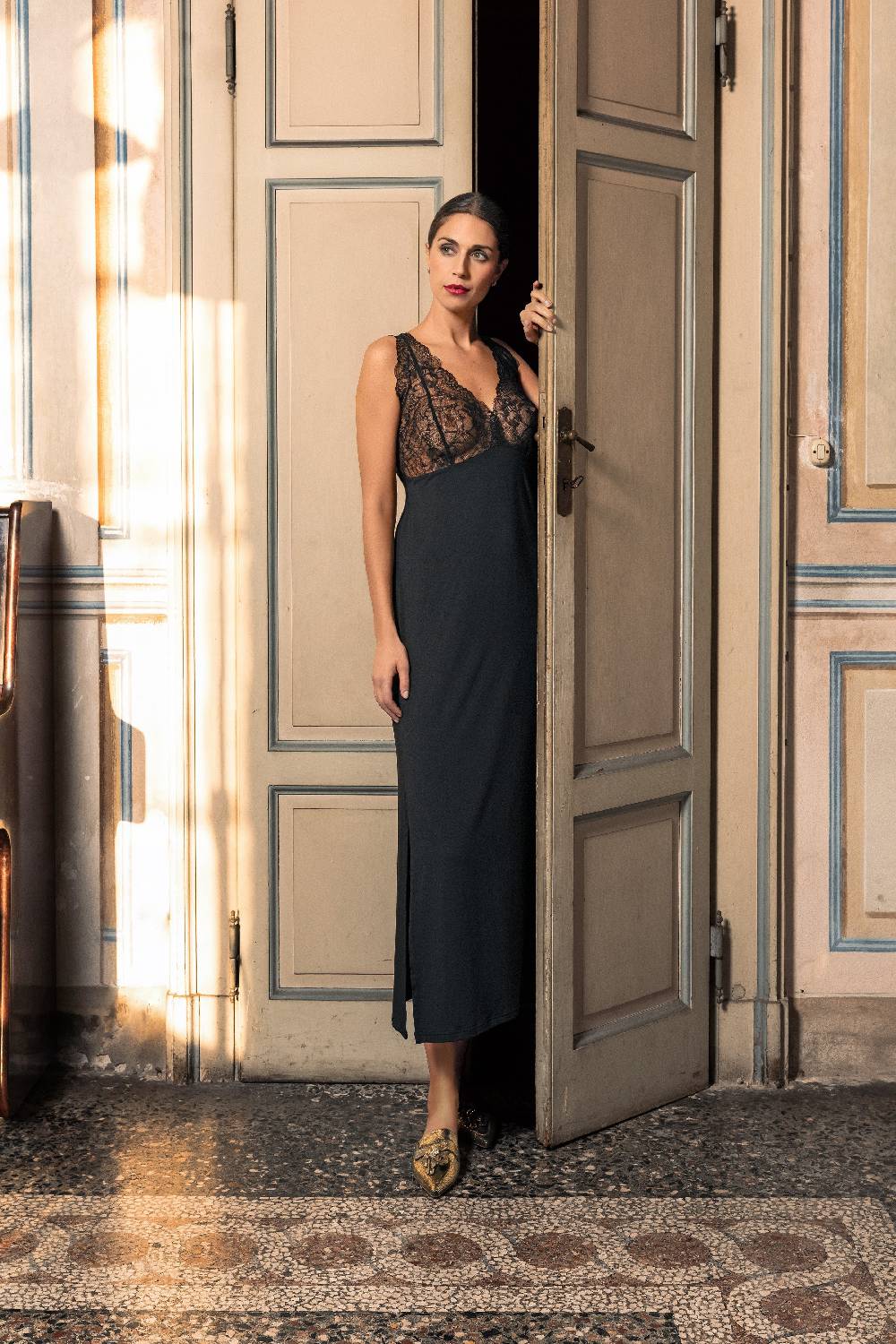 Oscalito Abito Donna94% Modal, 6% Elastan 1411 Super Saving Price