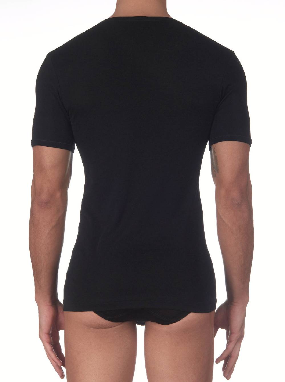Oscalito T-shirt in cotone con scollo a V 742 Italia