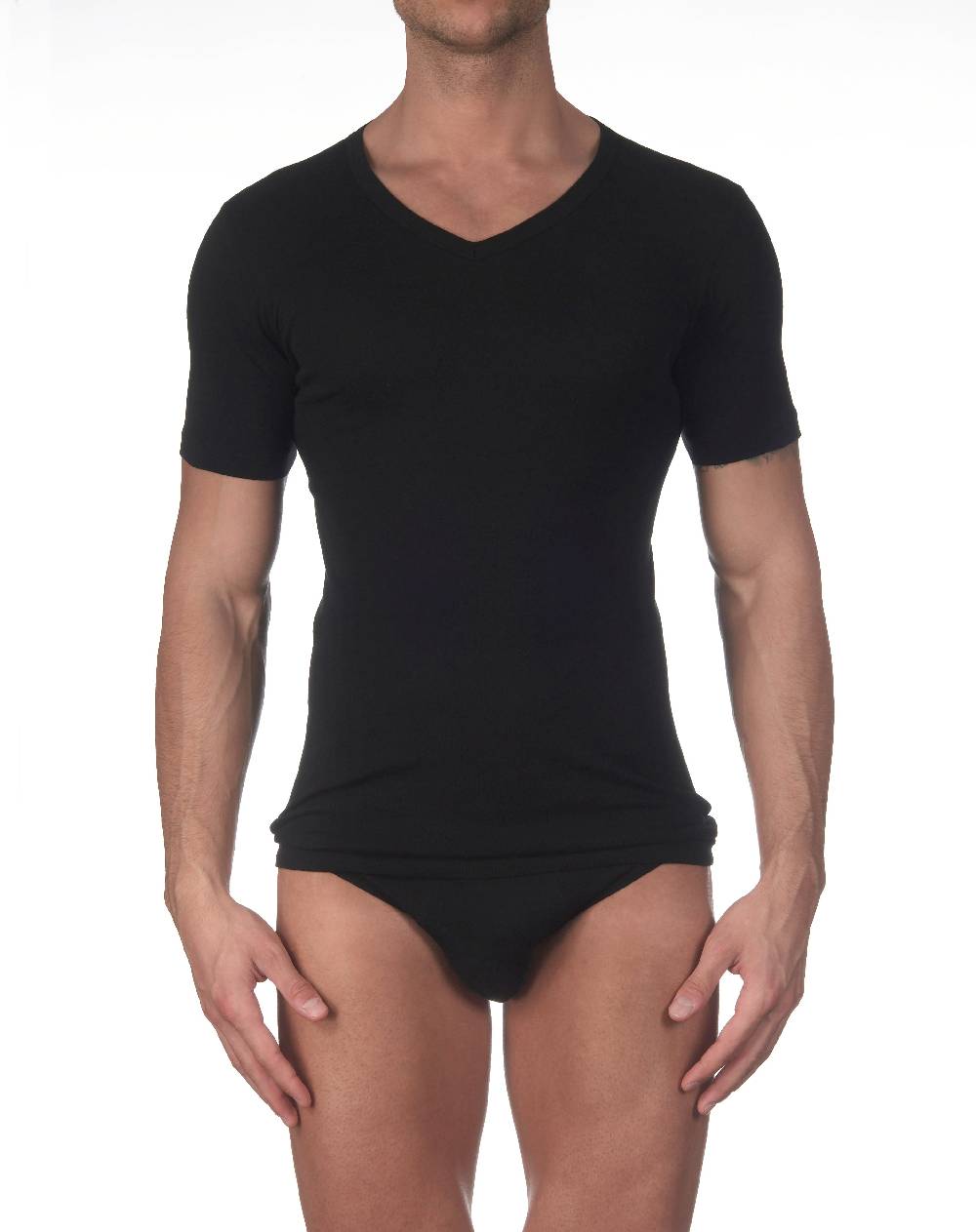 Oscalito Intimo - Top Uomo100% Cotone 60 Offerta Anniversario