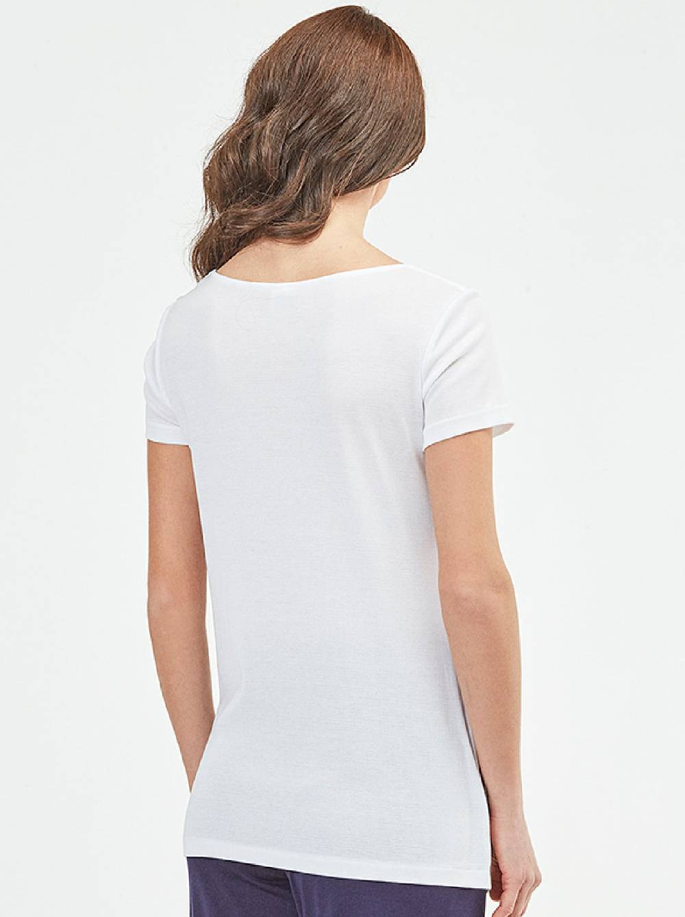 Oscalito T-shirt Allover Macramè Cotone 5758 Fino al 55% di sconto