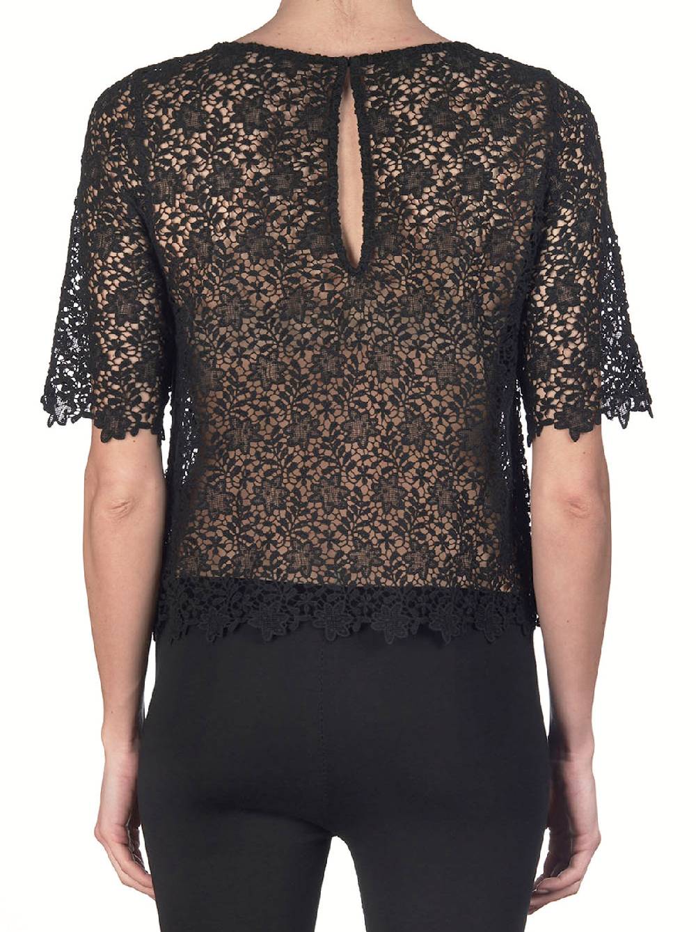 Oscalito T-shirt Allover macramè 8042 Super sconto