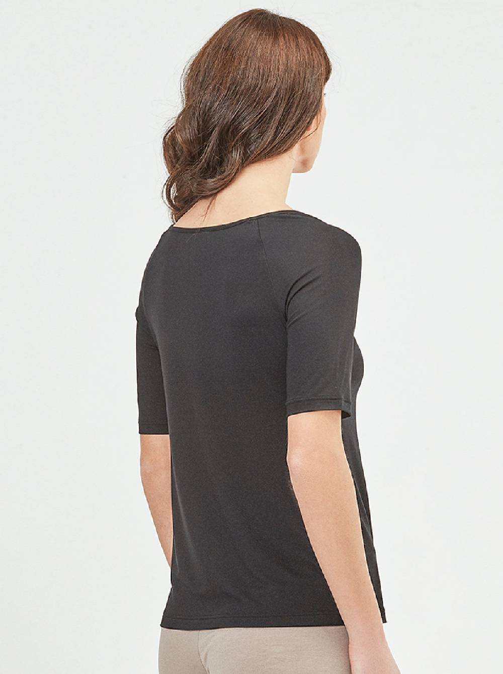 Oscalito T-Shirt in micromodal con Macramè 1371 50% di sconto con spedizione gratuita