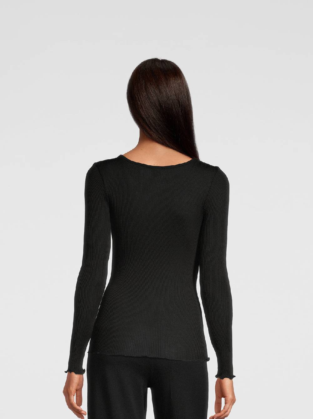 Oscalito Camicia a maniche lunghe in organza di seta 9515 Qualità Garantita