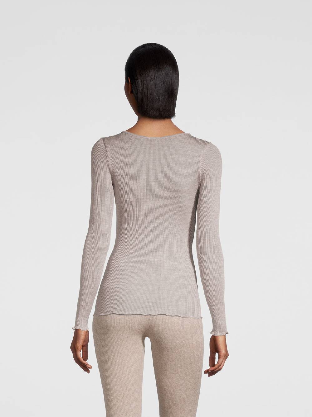 Oscalito Camicia a maniche lunghe in organza di seta 9515 Qualità Garantita