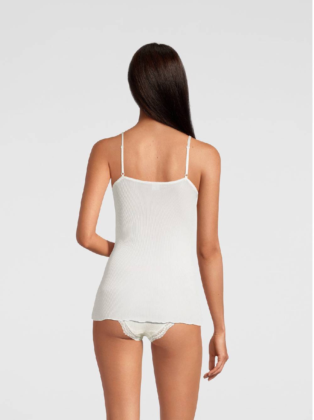 Oscalito Canotta in Pura Seta con Reggiseno 9462 Sconto di tempo limitato