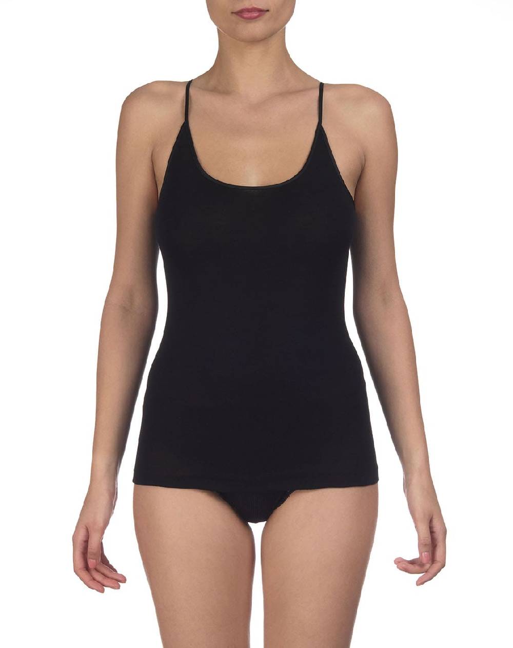 Oscalito Canotta Donna Smanicata in Lana e Seta 3430 Shopping online