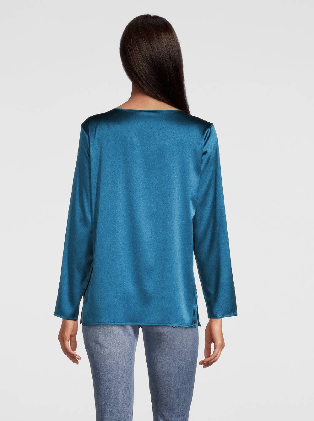 Oscalito Camicia maniche lunghe in Seta Stretch 10309 Prezzo basso