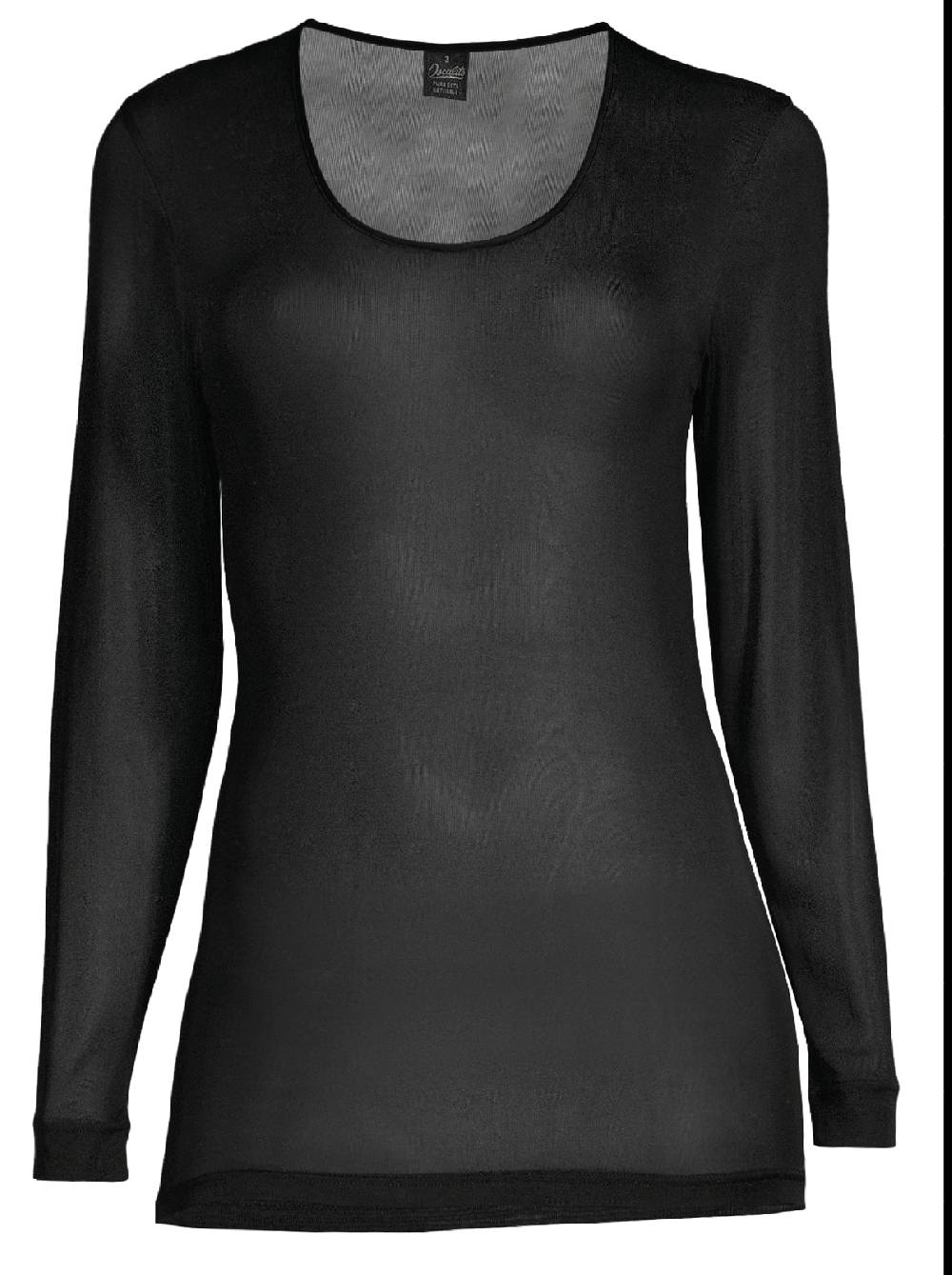 Oscalito Camicia a maniche lunghe in pura seta 4486 Nuovo