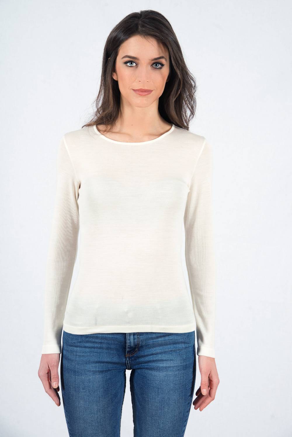 Oscalito Camicia a maniche lunghe lana e seta 3476 Promozione