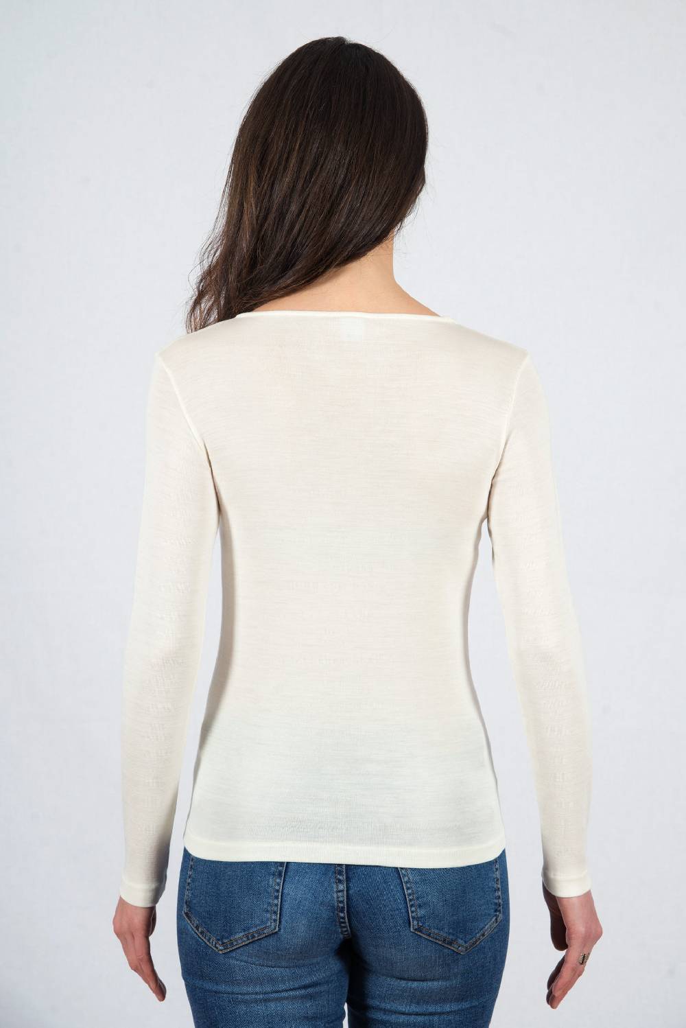 Oscalito Camicia a maniche lunghe lana e seta 3476 Promozione