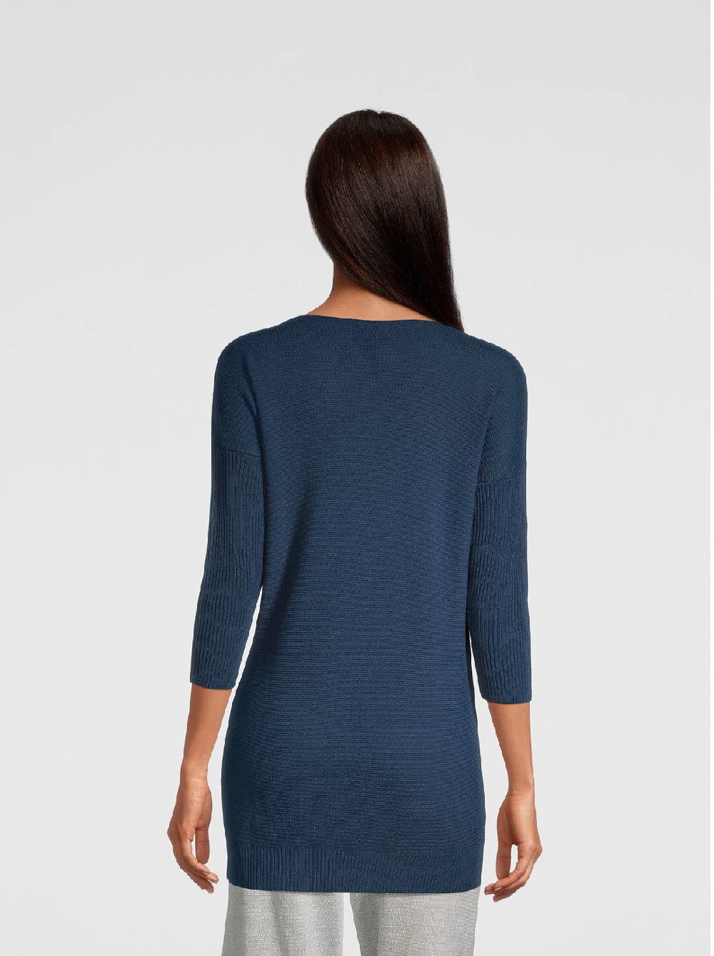 Oscalito Maglia maxi manica lunga in maglia tricot 6598 Acquista Ora