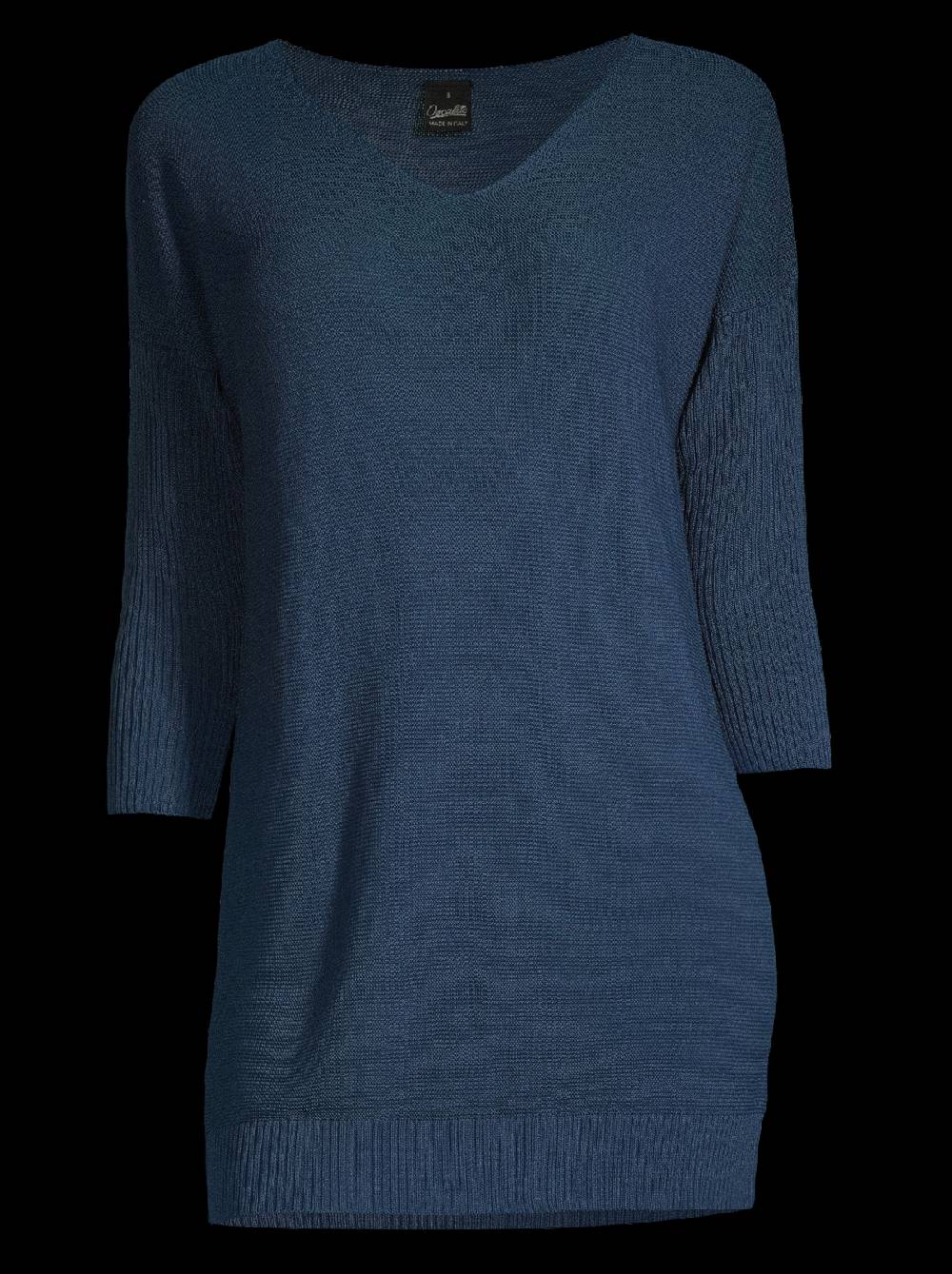 Oscalito Maglia maxi manica lunga in maglia tricot 6598 Acquista Ora