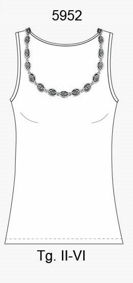 Oscalito Canotta in 70% lana, 30% seta 5952 Cyber Monday