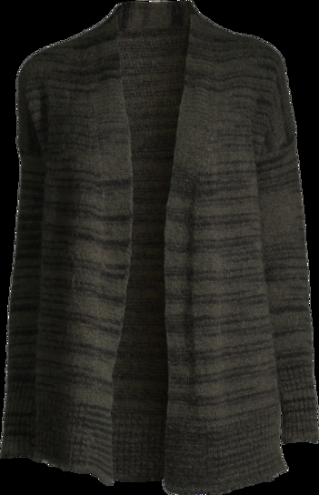 Oscalito Cardigan donna maniche lunghe aperto davanti 6712 Ritorno libero