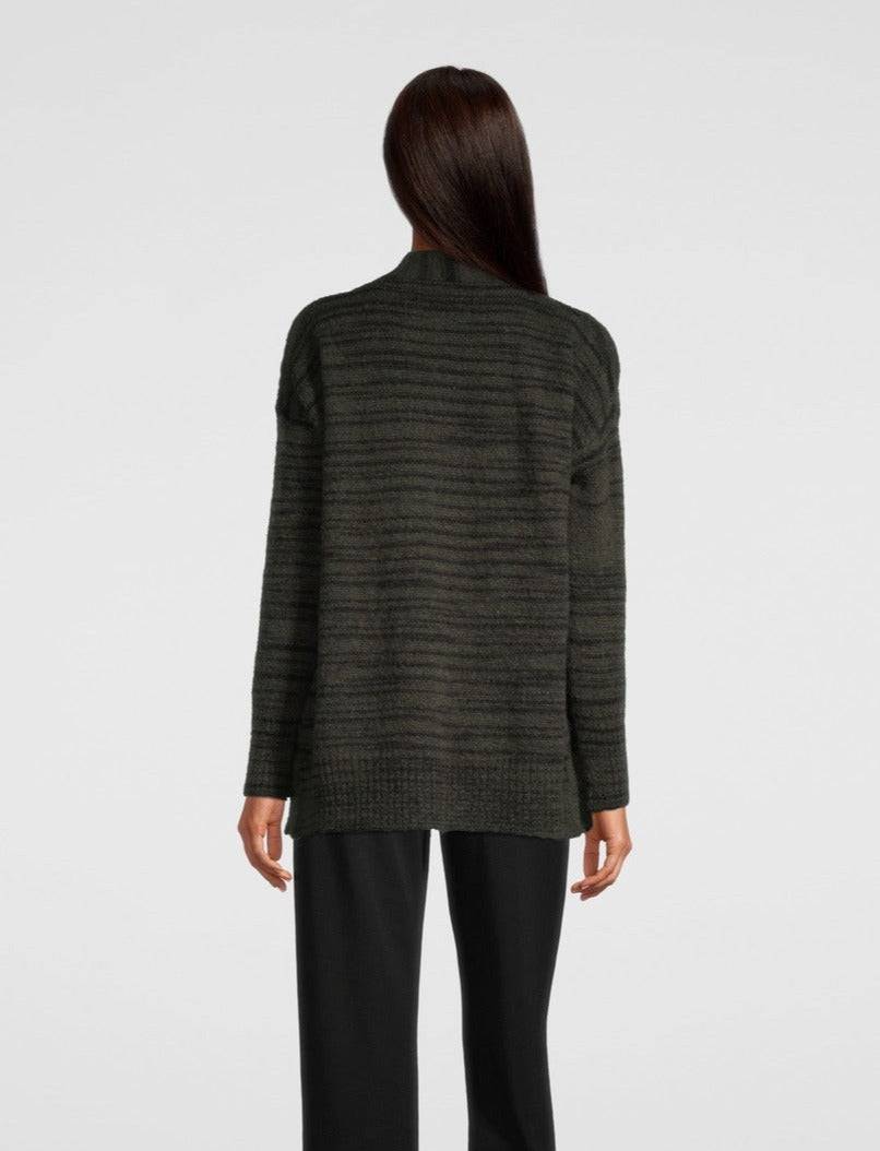 Oscalito Cardigan donna maniche lunghe aperto davanti 6712 Ritorno libero