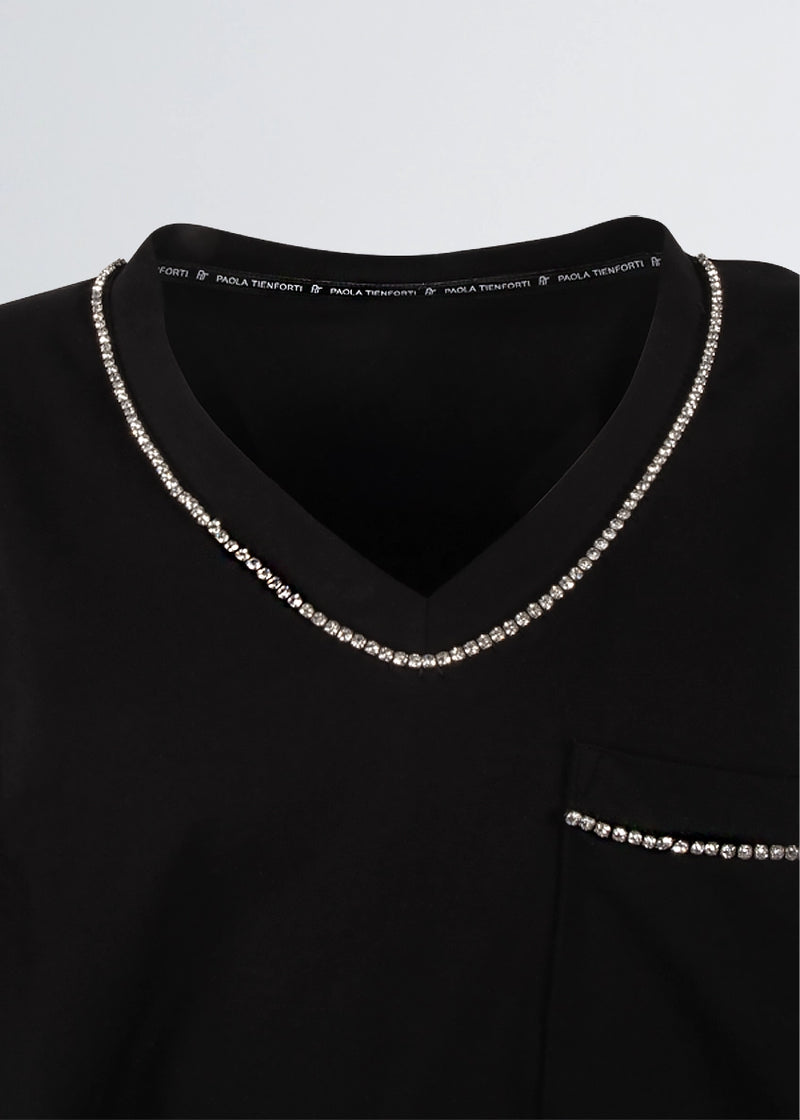 Paola T. T-Shirt in cotone stretch Latest fashion