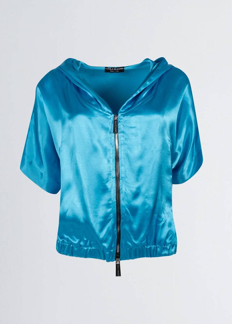 Paola T. Bomber in raso di viscosa Fino al 65% di sconto