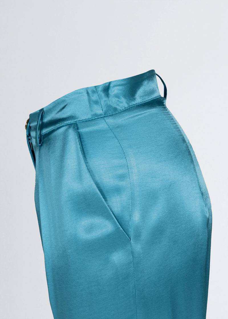 Paola T. Pantalone jogger in raso di viscosa Only for today