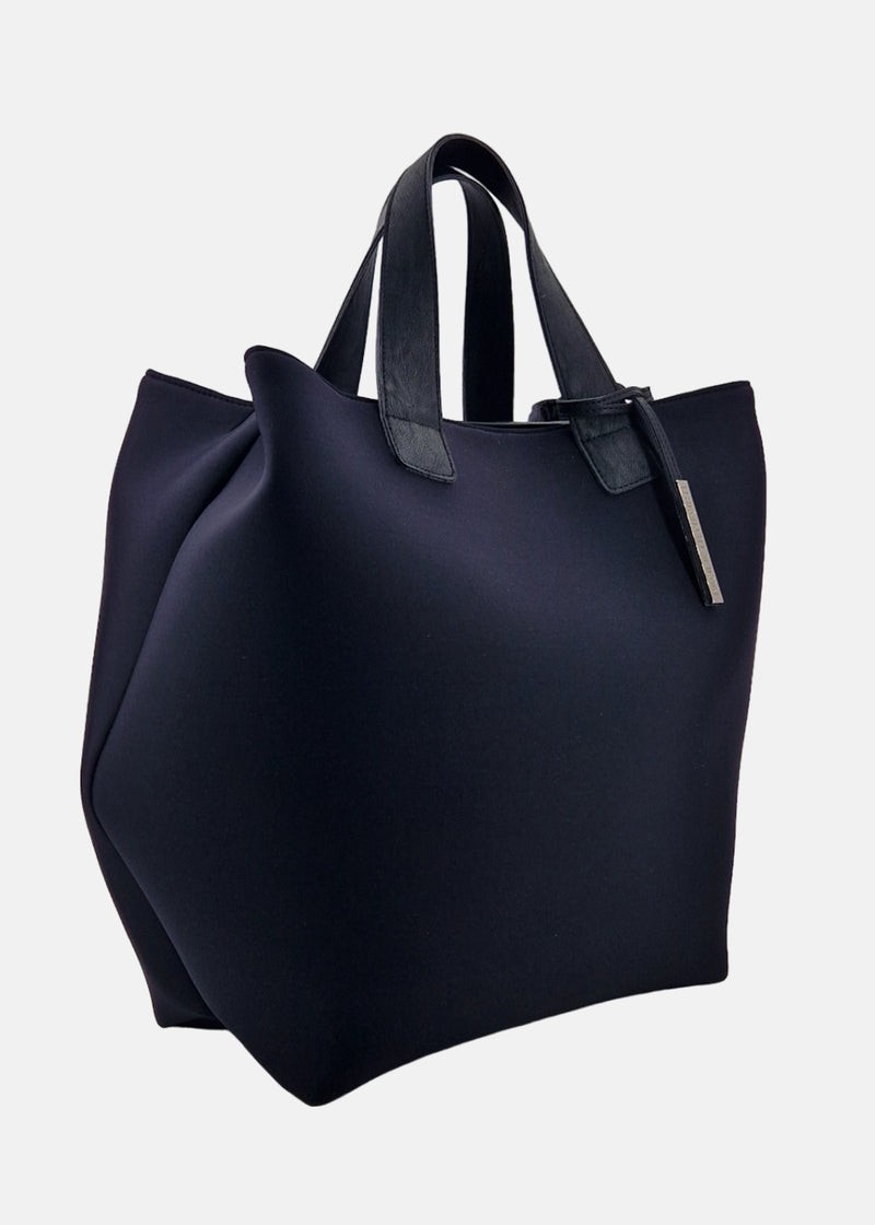 Paola T. Shopper in neoprene con pendente argento Comprare a buon mercato