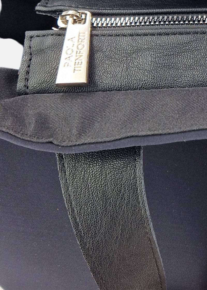 Paola T. Shopper in neoprene con pendente argento Comprare a buon mercato