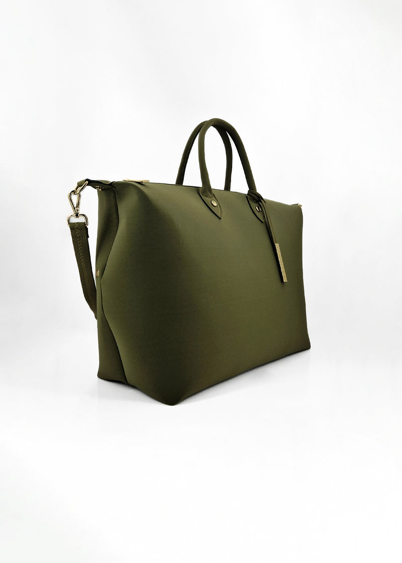 Paola T. Bauletto large in neoprene con dettagli oro Offerta Giorno del Papà
