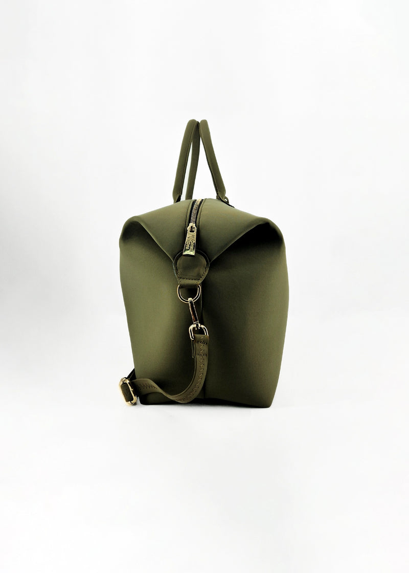 Paola T. Bauletto large in neoprene con dettagli oro Offerta Giorno del Papà