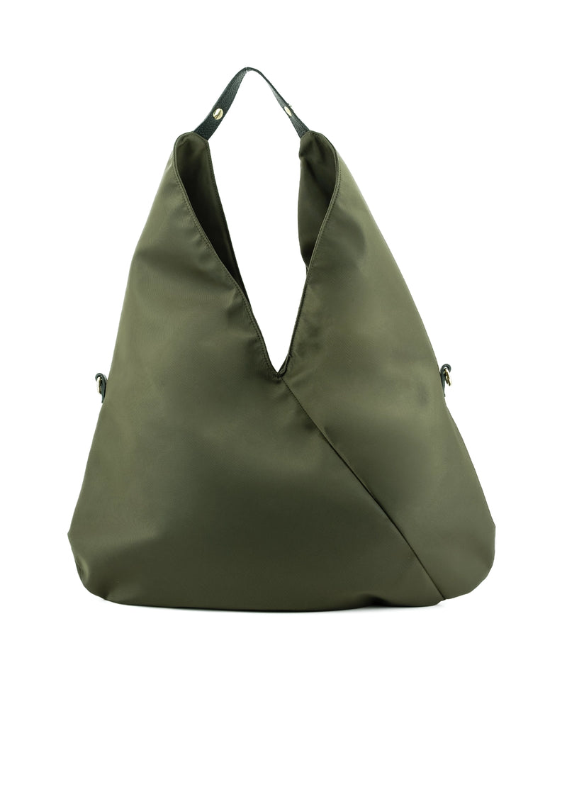 Paola T. Sacca hobo in nylon con dettagli oro Offerta Anniversario