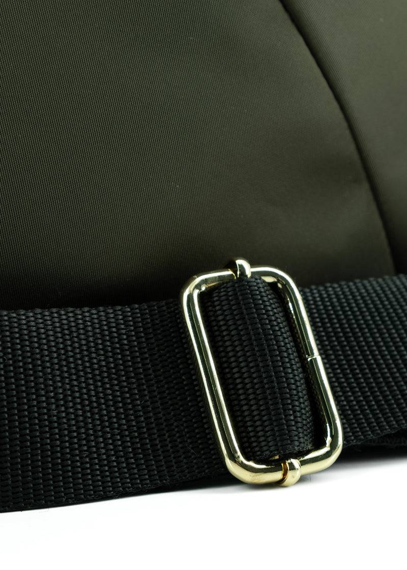 Paola T. Sacca hobo in nylon con dettagli oro Offerta Anniversario