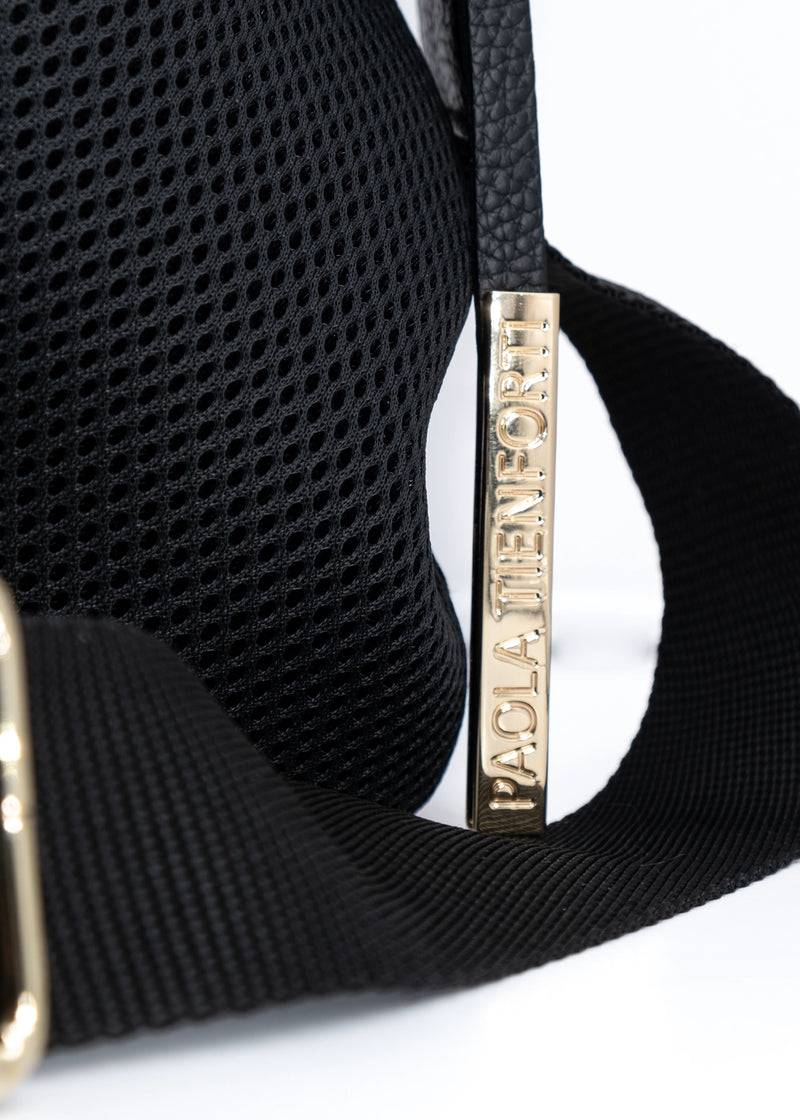 Paola T. Sacca hobo in traforato con dettagli oro Offerta migliore