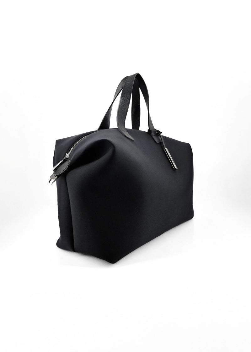 Paola T. Bauletto medium in neoprene con dettagli argento Latest fashion