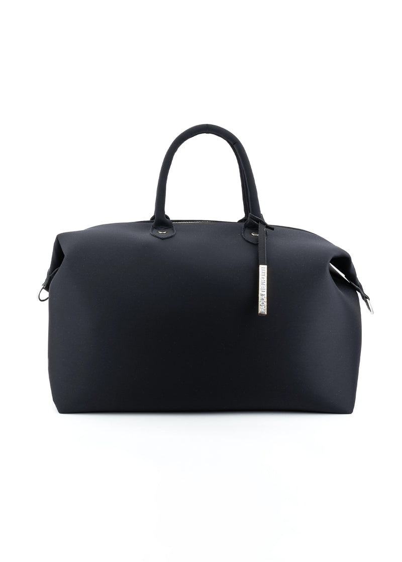 Paola T. Bauletto large in neoprene con dettagli argento Bestseller