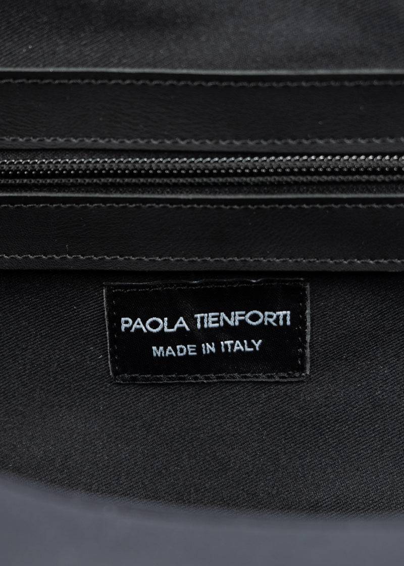 Paola T. Bauletto large in neoprene con dettagli argento Bestseller