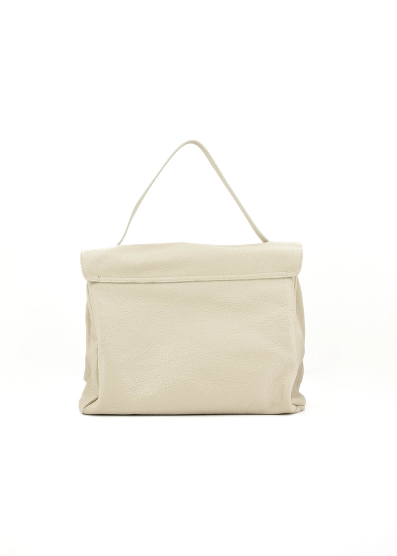 Paola T. Shopper medium in pelle morbida con dettagli oro Offerte giornaliere