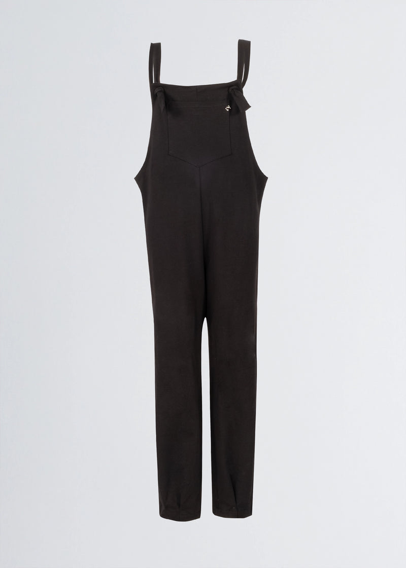 Paola T. Salopette in cotone stretch Fino al 60% di sconto