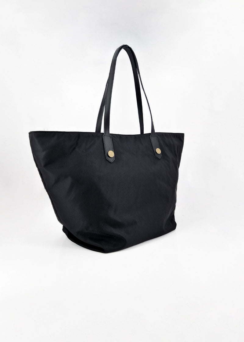 Paola T. Shopper in nylon con rivetti oro Offerta speciale della fabbrica