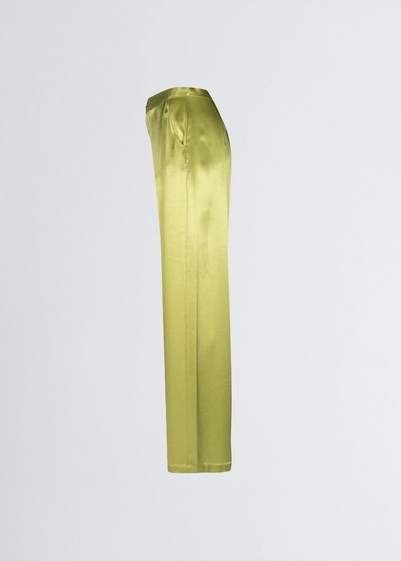 Paola T. Pantalone palazzo in raso di viscosa Vendita Calda