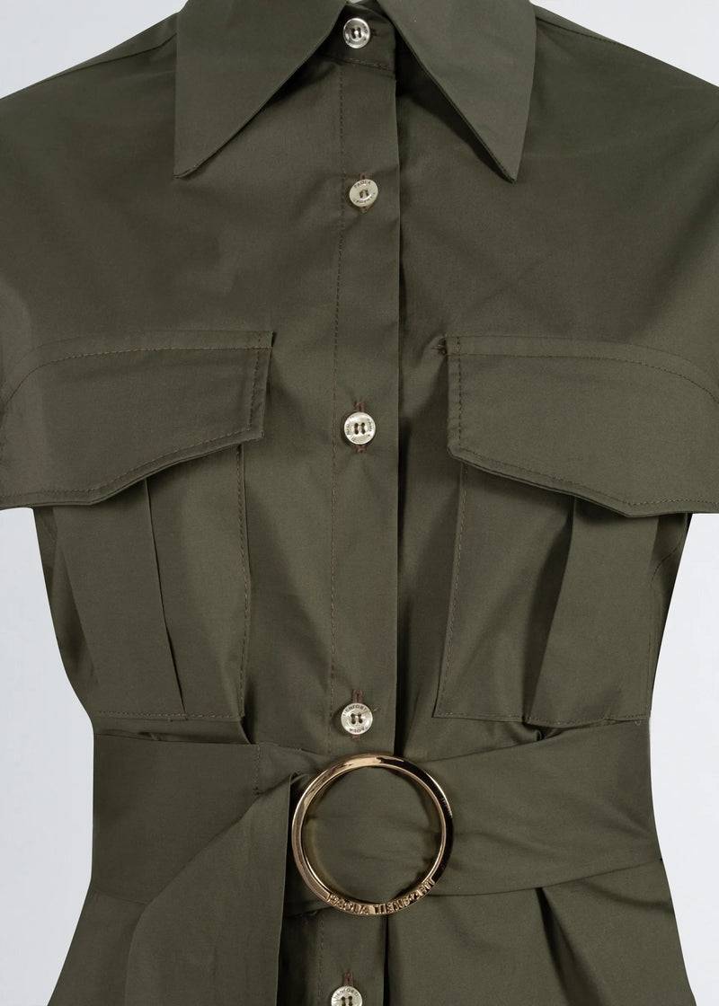 Paola T. Abito camicia in cotone Vendite Flash