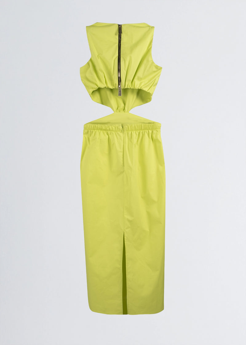 Paola T. Abito CUT-OUT in cotone stretch Flash Sale