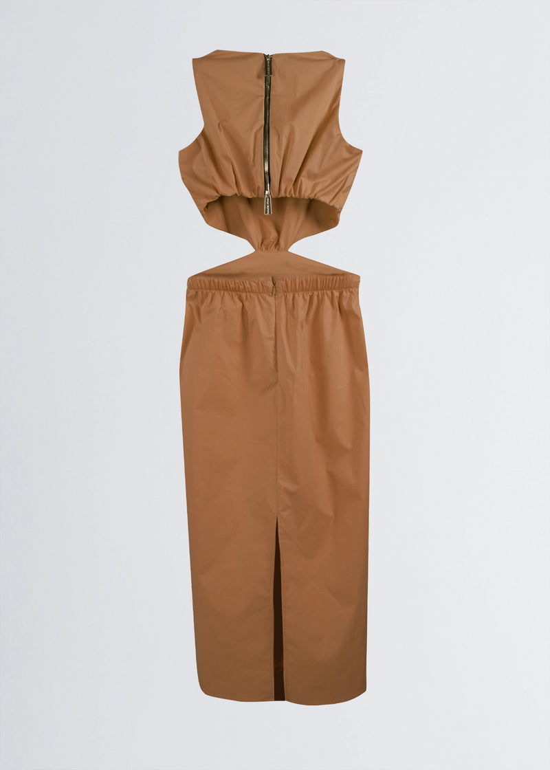 Paola T. Abito CUT-OUT in cotone stretch Fornitura limitata