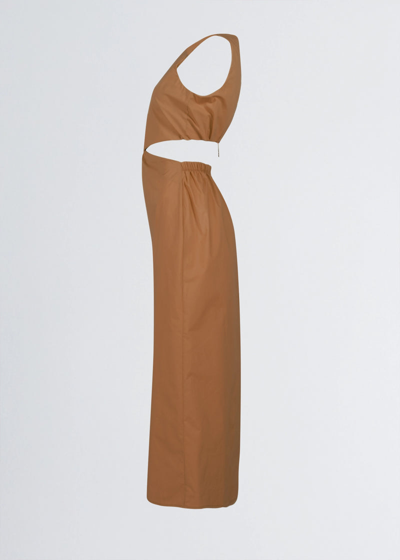 Paola T. Abito CUT-OUT in cotone stretch Fornitura limitata